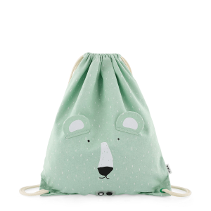 Sac à dos à corde enfant 40 cm Mr. Polar Bear Sac à dos à corde enfant 40 cm Mr. Polar Bear