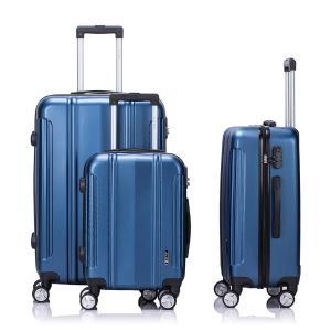 Lot de 3 valises rigides 1908 55, 67 et 77 cm Marine Lot de 3 valises rigides 1908 55, 67 et 77 cm Marine