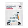 Autocollant sticker Transports urbains J'me la pète en trottinette