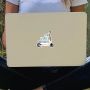 Autocollant sticker Transports urbains J'me la pète en trottinette