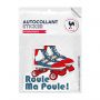 Autocollant sticker Transports urbains Roule ma poule !