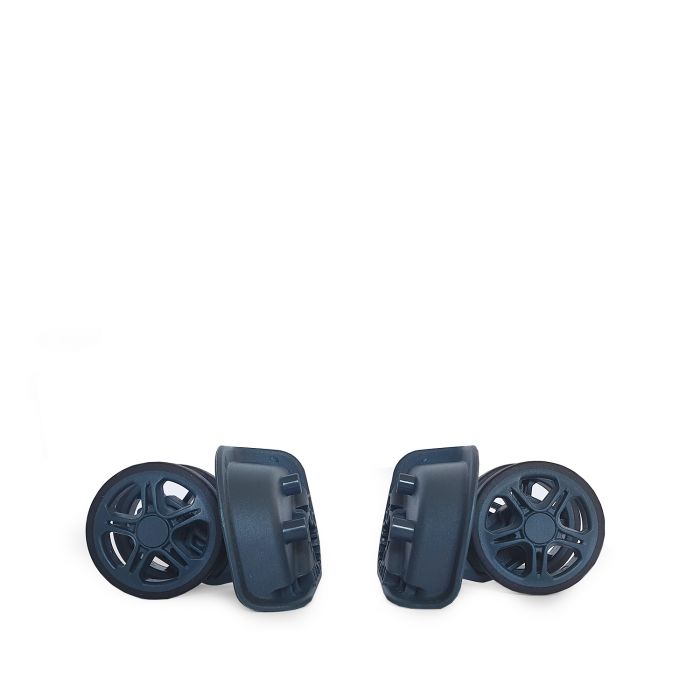 Lot de 2 roues de rechange 83103 Droite/Gauche Bleu nuit BAH