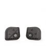 Lot de 2 roues de rechange 83108 Droite/Gauche Gris GV