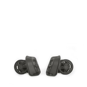 Lot de 2 roues de rechange 83108 Droite/Gauche Gris GV