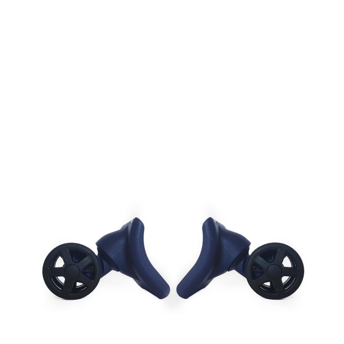 Lot de 2 roues de rechange 83178 Droite/Gauche Bleu BJ