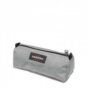 Trousse ronde grise 1 compartiment Benchmark Sundey Grey