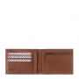 Portefeuille Italien Arthur 2.0 en cuir Nubuck Terre brunie
