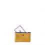 Petit porte-monnaie Emile en cuir UpCyclé Soleil jaune