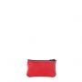 Petit porte-monnaie Emile en cuir UpCyclé Rubis rouge
