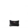 Petit porte-monnaie Emile en cuir UpCyclé Noir c'est noir
