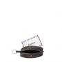 Porte-monnaie Charles Cuir Nubuck Nuage gris