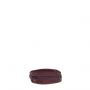 Porte-monnaie Charles Cuir Lisse Vigne Rouge