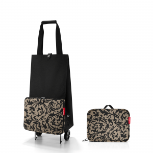 Chariot de courses Foldable trolley 66 cm Taupe Baroque Chariot de courses Foldable trolley 66 cm Taupe Baroque