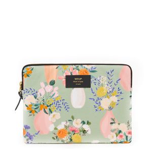 Housse ordinateur Wouf 13 pouces 32.5 cm Aida - Imprimé floral