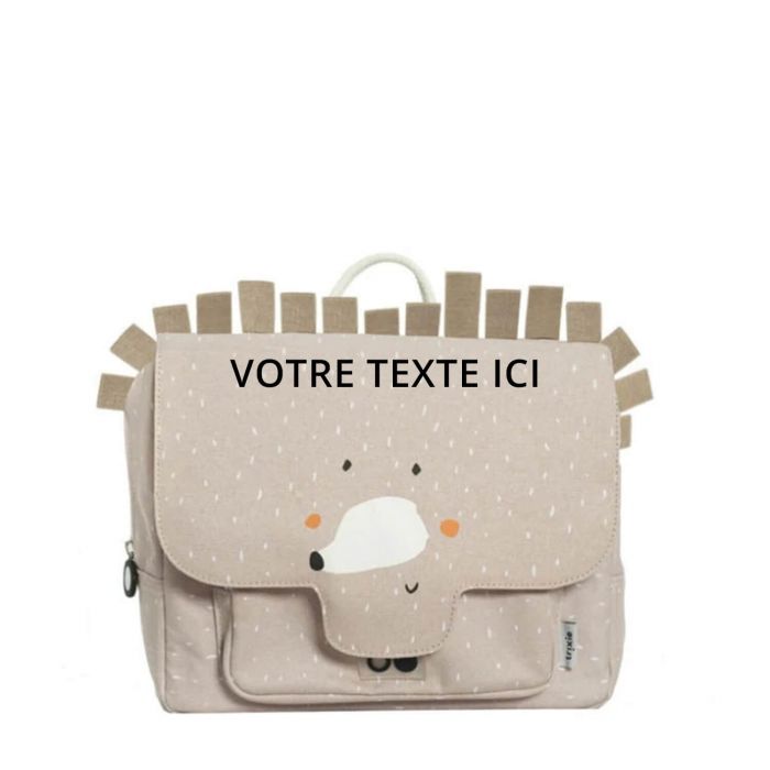 Cartable Maternelle 29 cm Hérisson