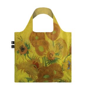 Sac shopping pliable avec pochette zip 50cm Vincent van Gogh Sunflowers Bag Sac shopping pliable avec pochette zip 50cm Vincent van Gogh Sunflowers Bag