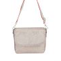 Petit sac bandoulière à paillettes 22 cm Cuivre