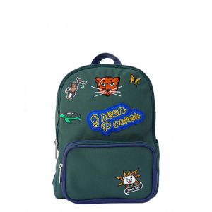 Petit sac à dos maternelle Green Power Ocean 31 cm Vert Petit sac à dos maternelle Green Power Ocean 31 cm Vert