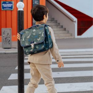 Cartable Dinogami 32 cm Kaki Cartable Dinogami 32 cm Kaki