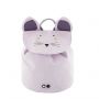 Sac à Dos mini 30 cm Mme Souris Violet