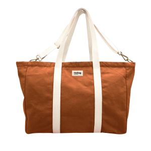 Sac Cabas Jean 60 cm Sienne Sac Cabas Jean 60 cm Sienne