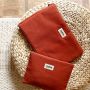 Pochette Ema 25 cm Terracotta