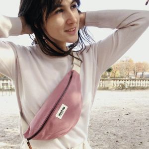 Sac banane Olivia 32 cm Rose Blush Sac banane Olivia 32 cm Rose Blush