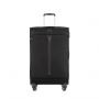 Valise souple extensible PopSoda 78 cm Noir