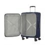 Valise souple extensible PopSoda 78 cm Bleu foncé