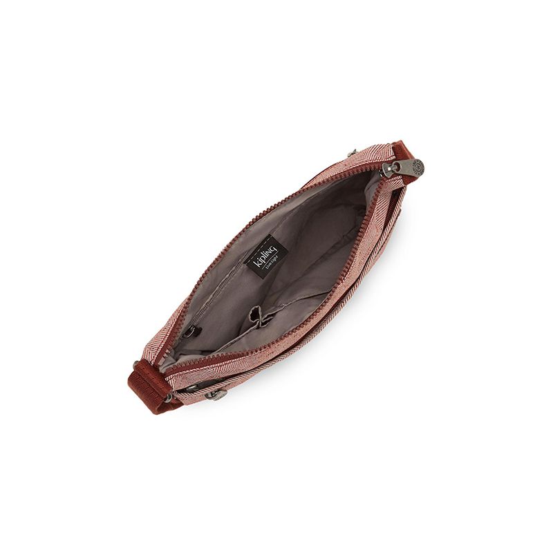 Sac bandoulière Kipling 25x21x3cm 6L ARTO COSY RED pas cher