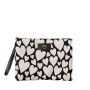 Pochette large XL 26 cm Black love