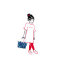 Panier à provisions Isotherme Carrybag XS kids 33 cm ABC Friends Blue