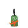 Porte-adresse 69503 10,5cm Travel vert et orange