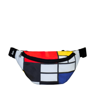 Sac Banane recyclée 30 cm Piet Mondrian Composition Sac Banane recyclée 30 cm Piet Mondrian Composition