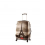 Valise cabine rigide Paris 54 cm gris