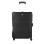 Valise souple 28105A 77 cm Noir