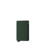 Porte-cartes Slimwallet Matte anti-RFID 10.2 cm Green black