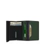 Porte-cartes Slimwallet Matte anti-RFID 10.2 cm Green black
