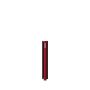 Porte-cartes Miniwallet Matte anti-RFID 10.2 cm Black red