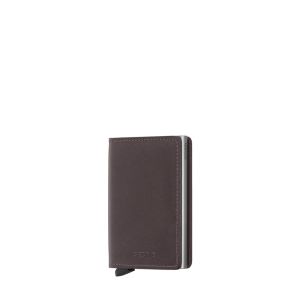 Porte-cartes Slimwallet Original anti-RFID 10.2 cm Dark brown Porte-cartes Slimwallet Original anti-RFID 10.2 cm Dark brown