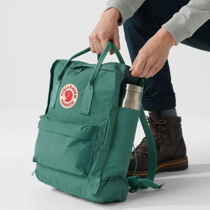 Fjallraven backpack forest top green