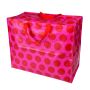 Sac de rangement Jumbo 55 cm Spotlight rouge sur rose