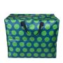 Sac de rangement Jumbo 55 cm Spotlight vert sur bleu