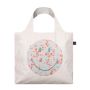 Sac shopping pliable avec pochette zip 50cm Tyvek Blossom Smiley