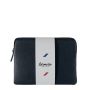 Pochette pour Ipad Guillaume Cuir grainé Lune bleue