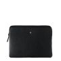 Pochette pour Ipad Guillaume Cuir grainé Noir c'est noir