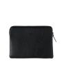 Pochette pour Ipad Guillaume Cuir grainé Noir c'est noir
