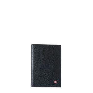 Grand Portefeuille Albert en cuir grainé Lune Bleue