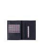 Grand Portefeuille Albert en cuir Nubuck Lune Bleue
