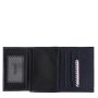 Grand Portefeuille Albert en cuir Nubuck Lune Bleue